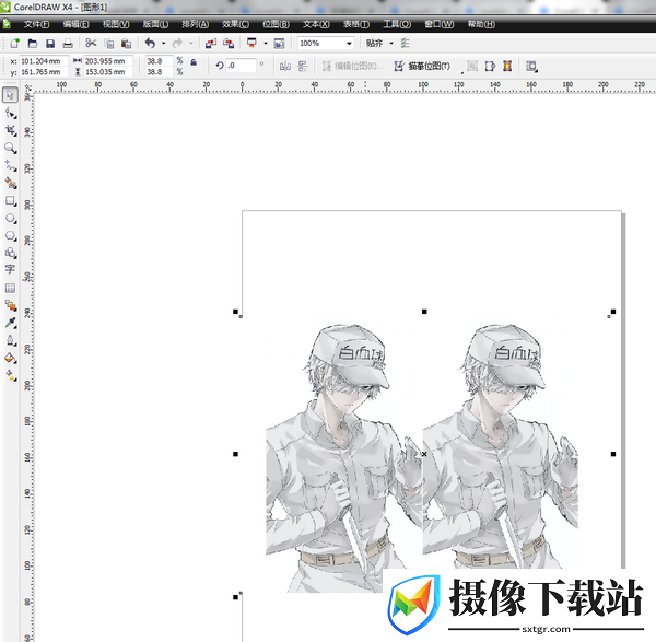CORLDRAW截图