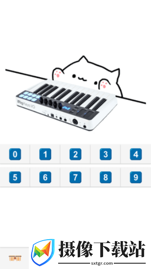 键盘猫桌宠截图